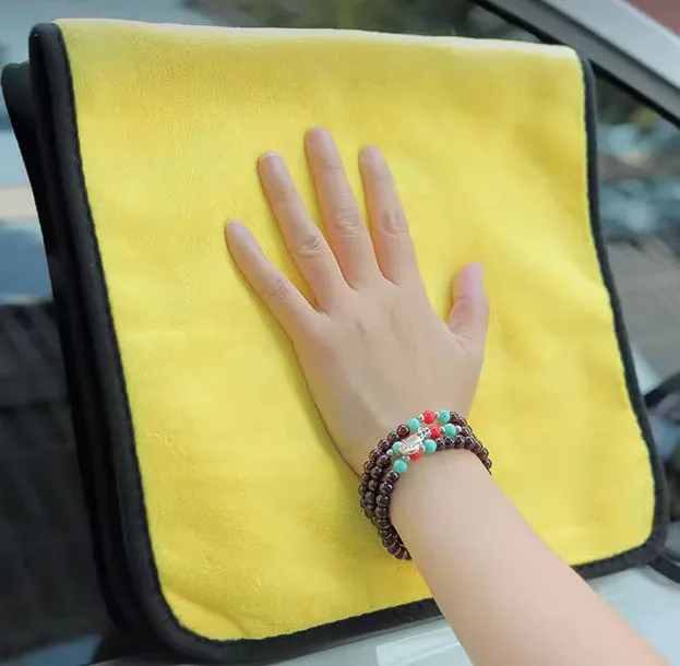 Microfiber Car Drying Towel Super Absorbent - مناشف تنظيف السيارات من الألياف الدقيقة،