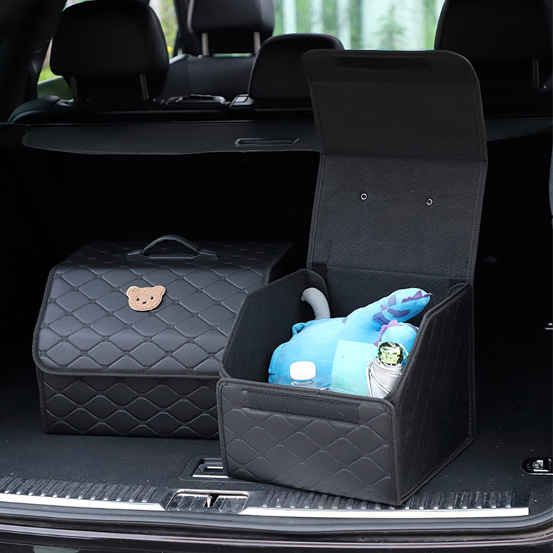 Car Trunk Organizer Foldable Storage Box - منظم تخزين صندوق السيارة الجديد متعدد