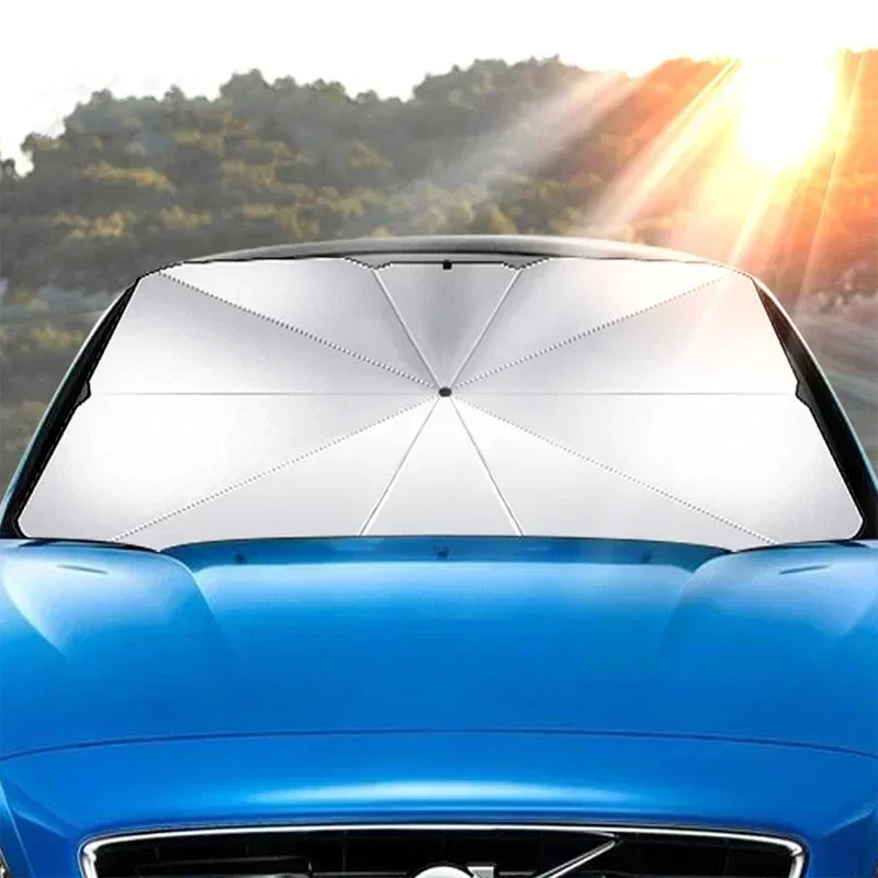 مظلة واقية من الشمس للسيارة، م - مراجعة Car Sunshade Windshield Umbrella Foldable وسعره