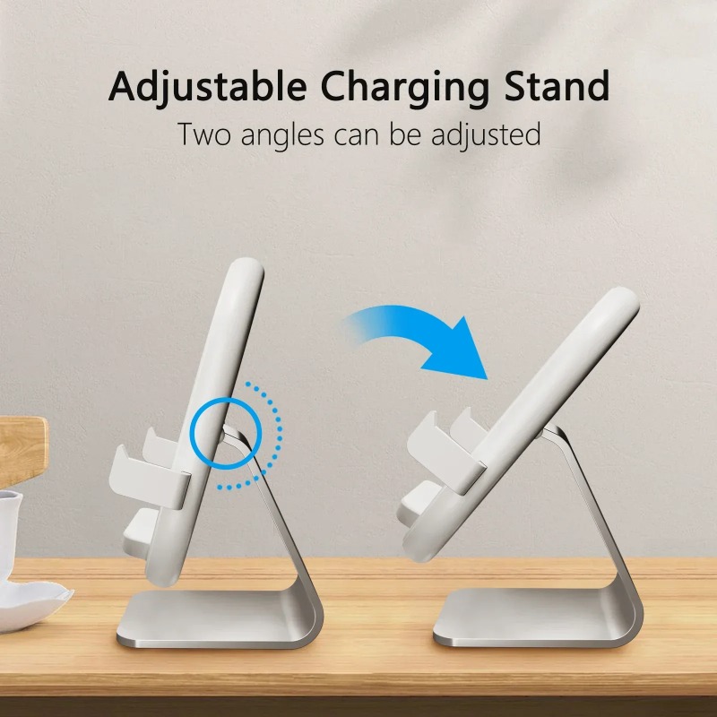 حامل شحن لاسلكي للسيارة بقوة 1 - مراجعة Wireless Car Charger Mount Fast Charging وسعره