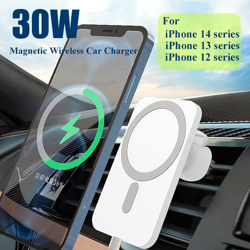 شاحن لاسلكي حامل هاتف السيارة  - مراجعة Wireless Car Charger Mount Fast Charging وسعره
