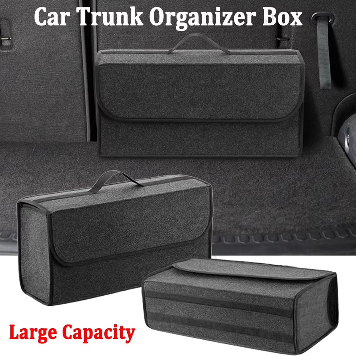 منظم صندوق السيارة تستيفها أكي - مراجعة Car Trunk Organizer Foldable Storage Box وسعره